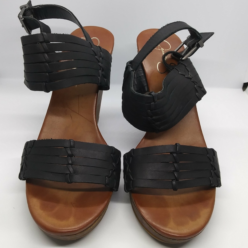 Jessica Simpson Platform Wedge Heels size 10 - Picture 2 of 8